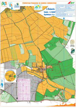 Carte jaune pedestre 3 5 km asinerie