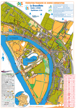 Carte jaune pedestre 4 3 km stsav