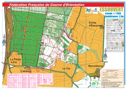 Carte jaune pedestre 4 7 km essouvert