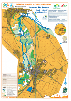 Carte rive de boutonne vierge dampierre