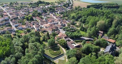 La commune de Dampierre sur boutonne